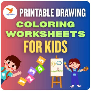 500+ Printable Colouring Worksheets For Kids