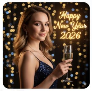 Elegant party portrait