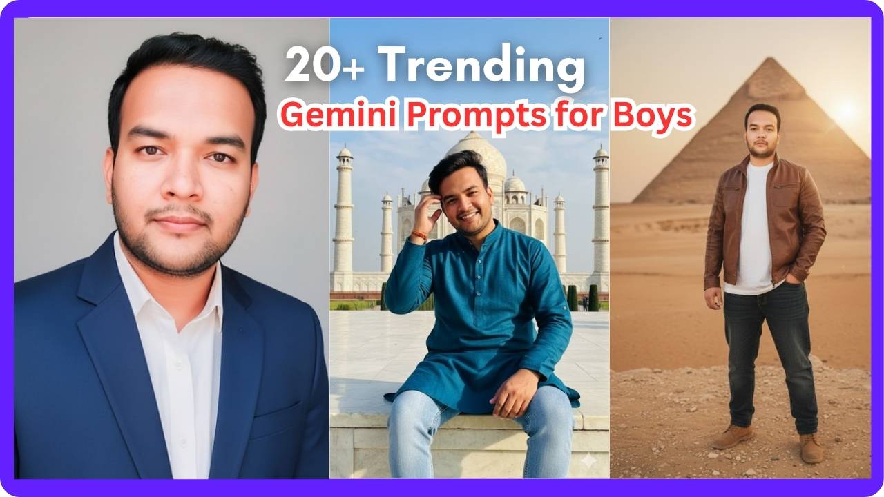 Gemini Prompts for Boys Stylish