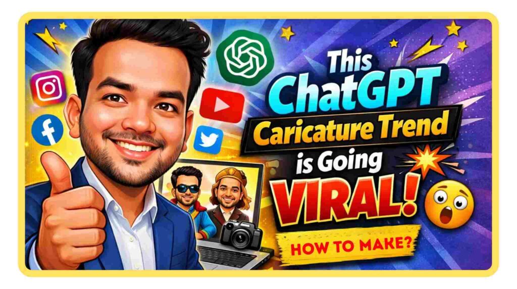 chatgpt caricature trend free