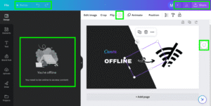 Canva Offline Mode
